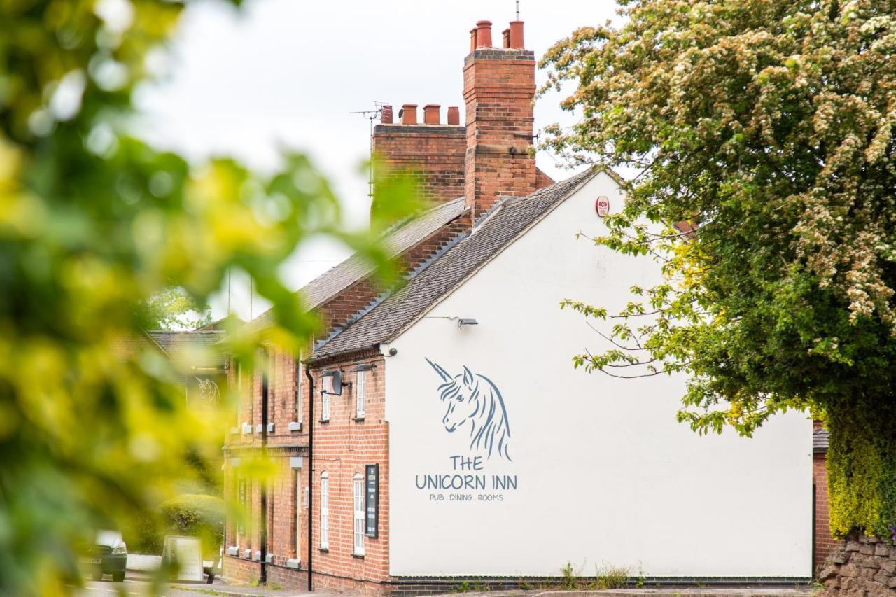 The Unicorn Inn Newton Solney Ngoại thất bức ảnh